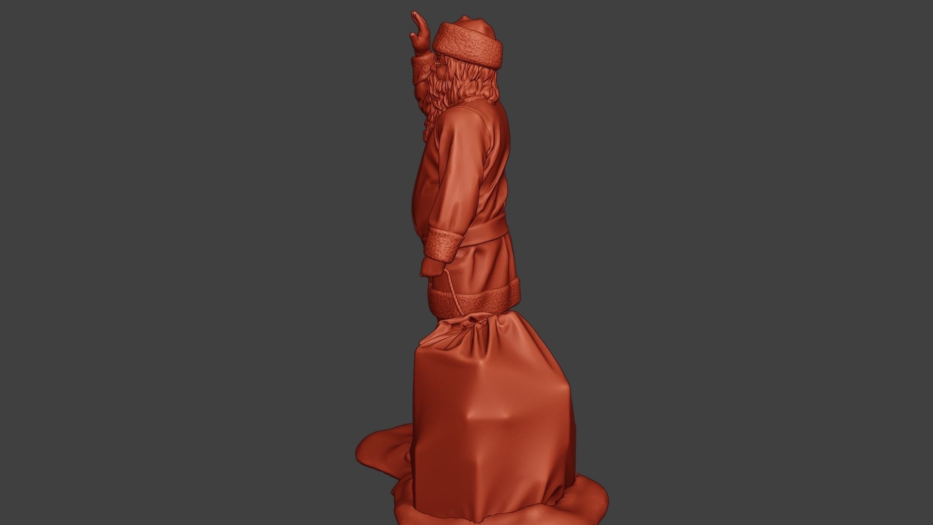 Santa Claus Print P1 3D print model_4