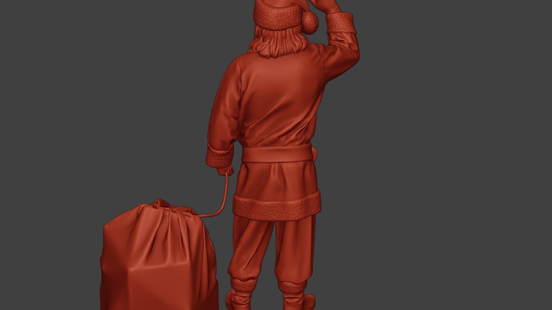 Santa Claus Print P1 3D print model_25