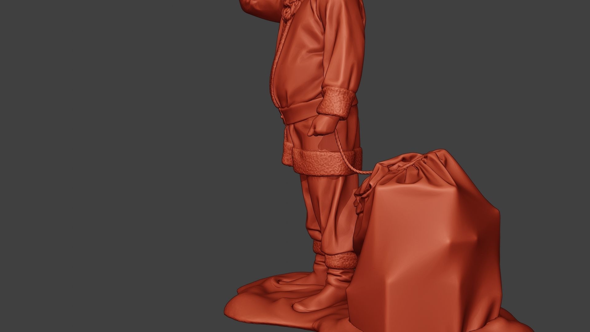 Santa Claus Print P1 3D print model_17