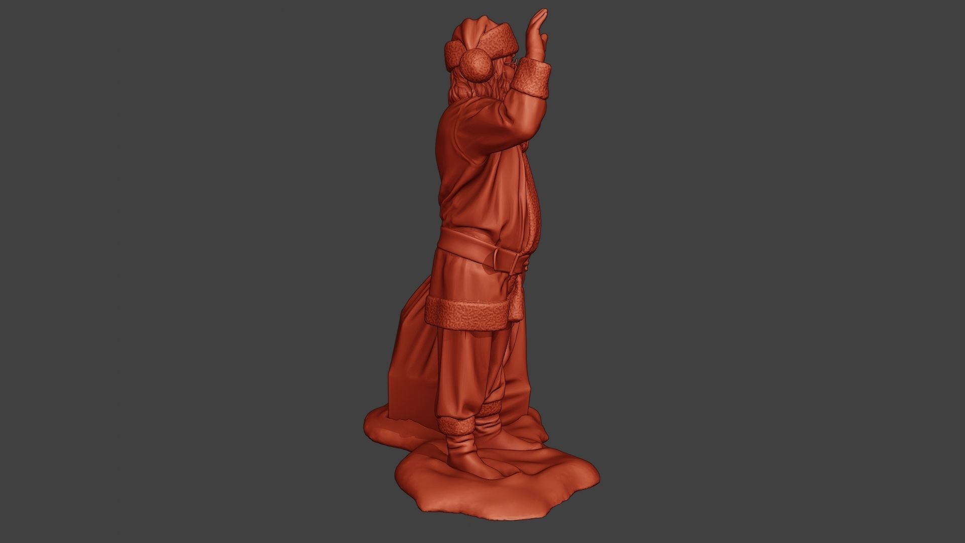 Santa Claus Print P1 3D print model_9