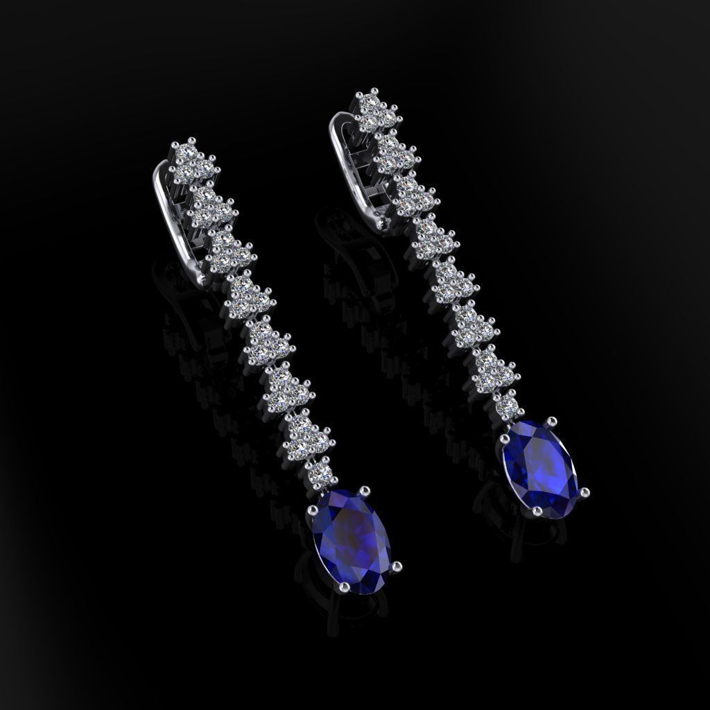 Earrings 15 3D print model_3