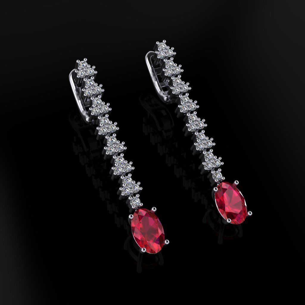 Earrings 15 3D print model_1