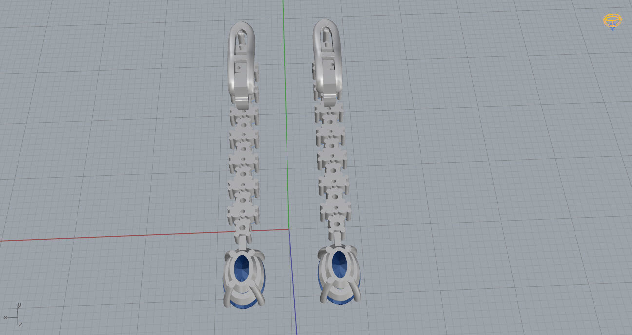 Earrings 15 3D print model_10
