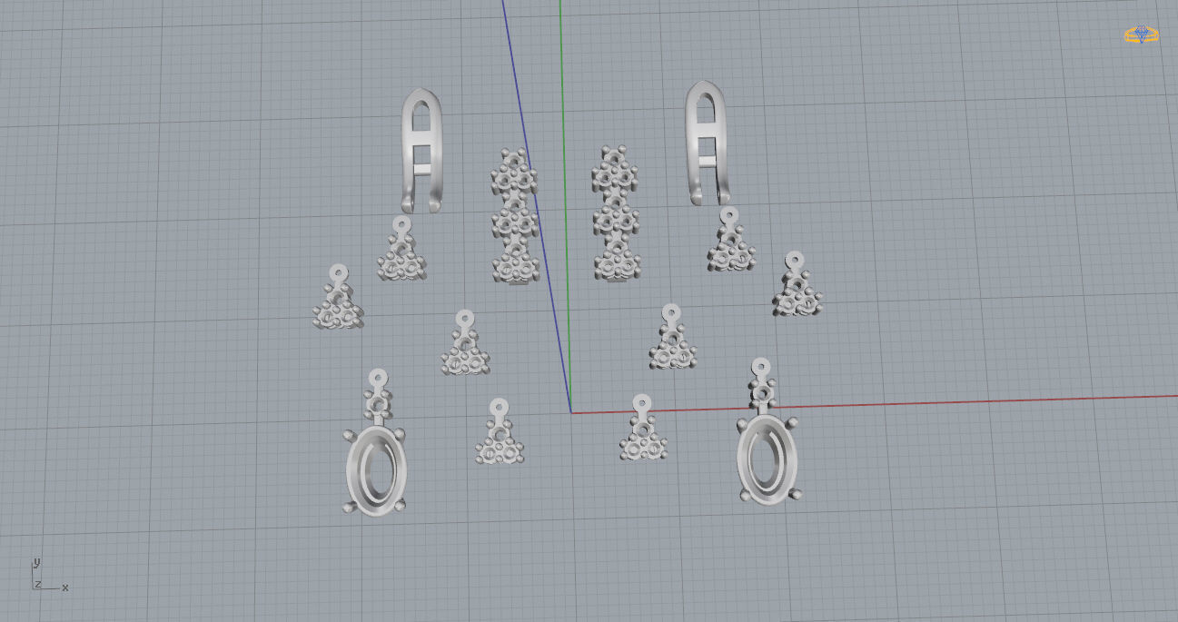 Earrings 15 3D print model_12