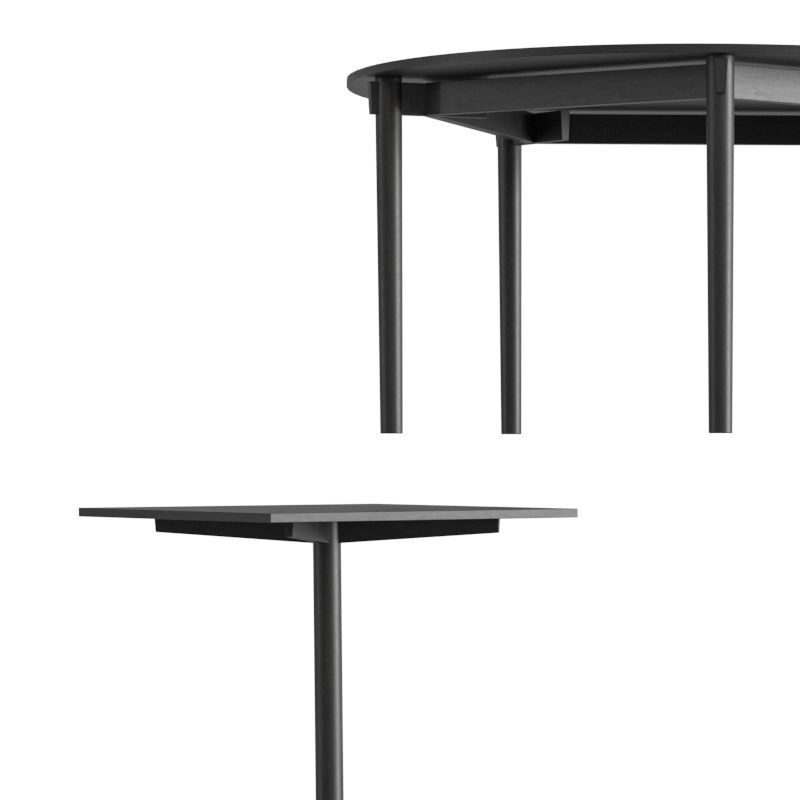 TAK Pedestal Table  02 3D model_1