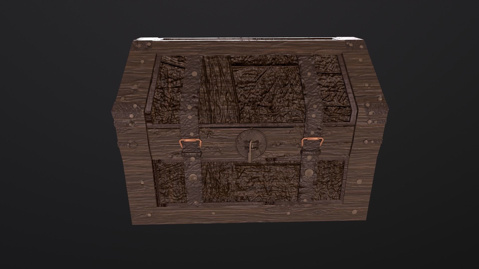 Old Chest Game Ready Free Viktig Games Free low-poly 3D model_4
