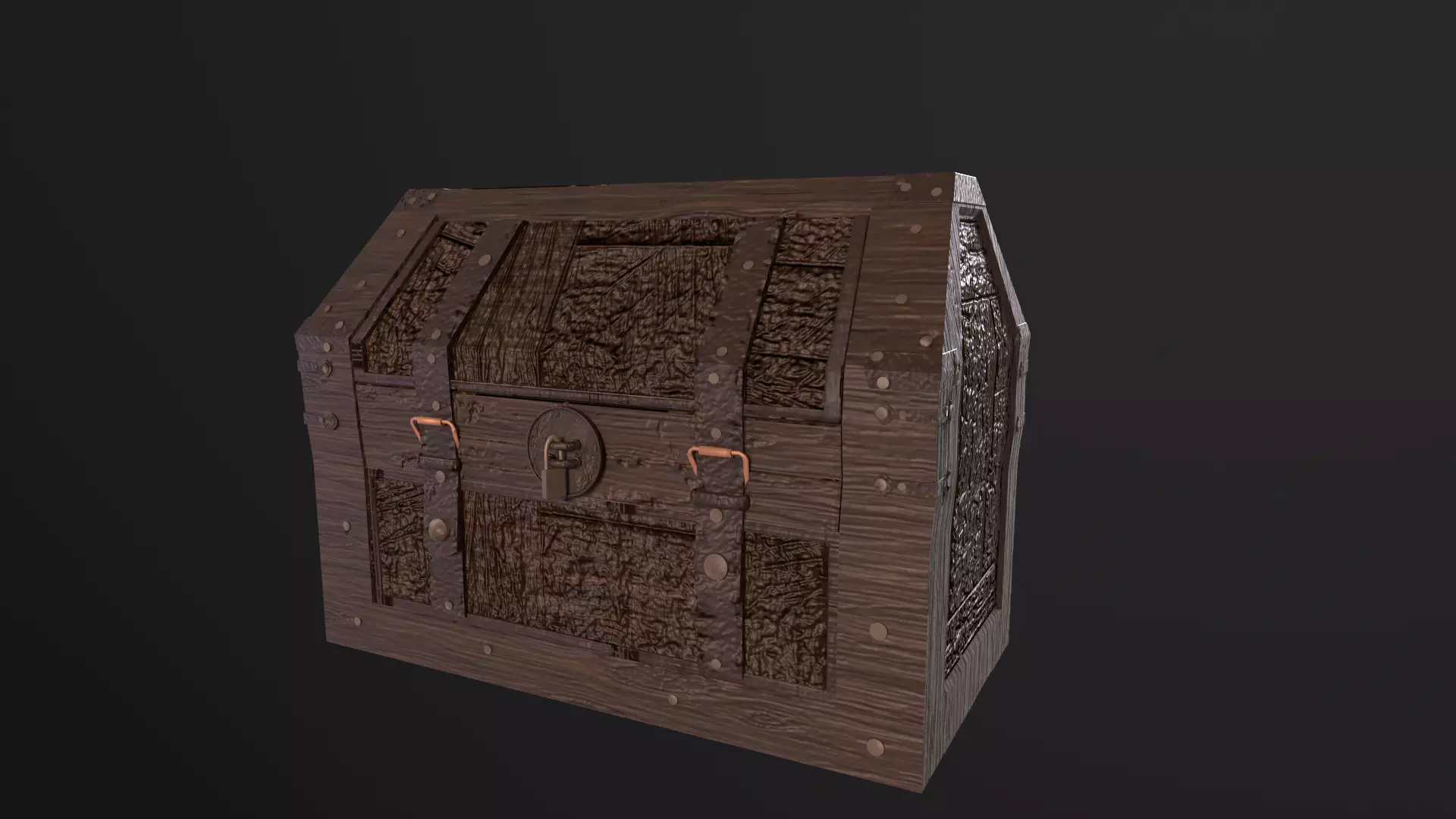 Old Chest Game Ready Free Viktig Games Free low-poly 3D model_0