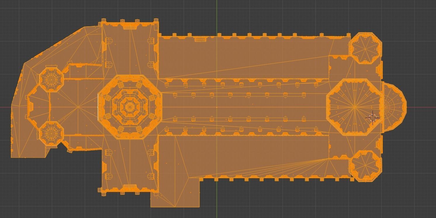 Mainz Cathedral 3D printable model 3D print model_12