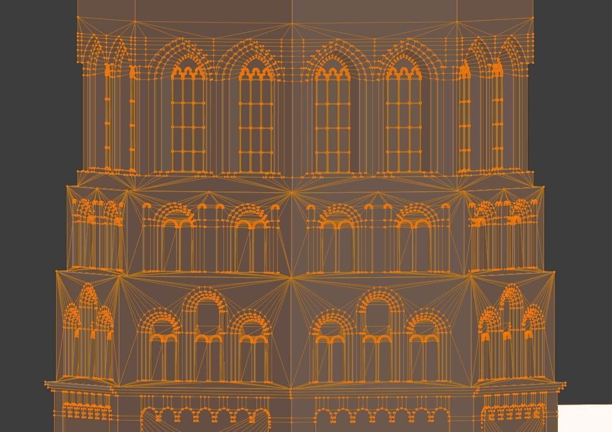 Mainz Cathedral 3D printable model 3D print model_18