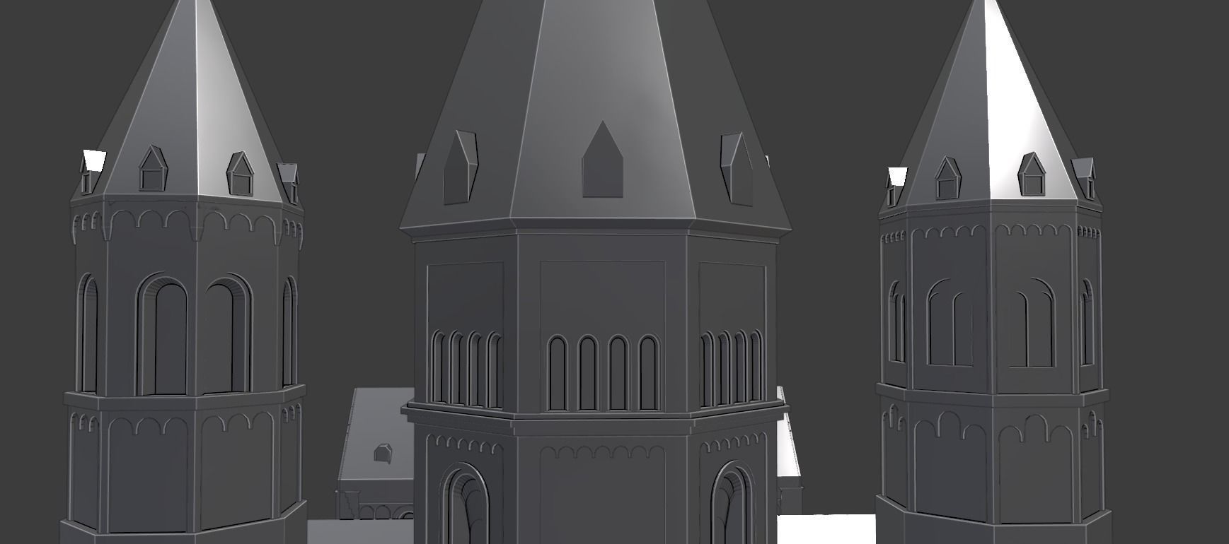Mainz Cathedral 3D printable model 3D print model_8