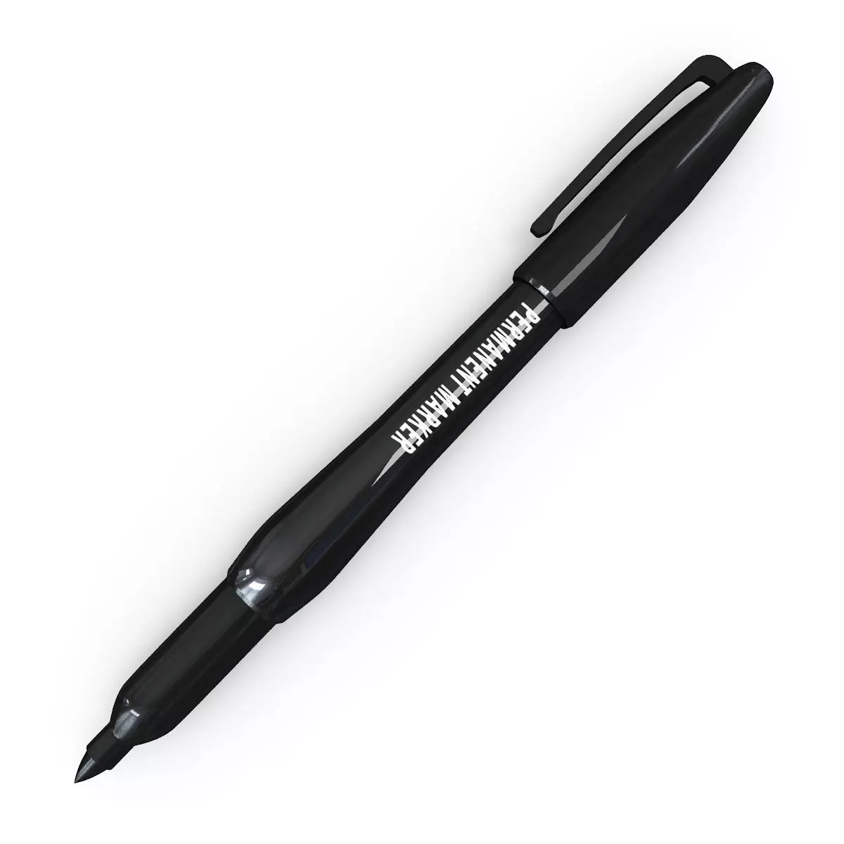 Permanent Marker 3D model_0