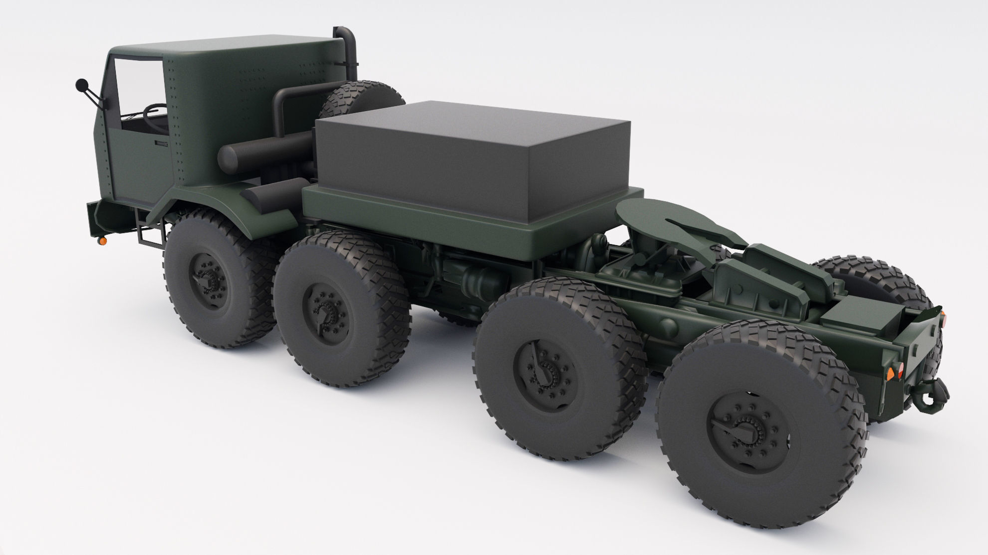 Military Truck 3D model_1