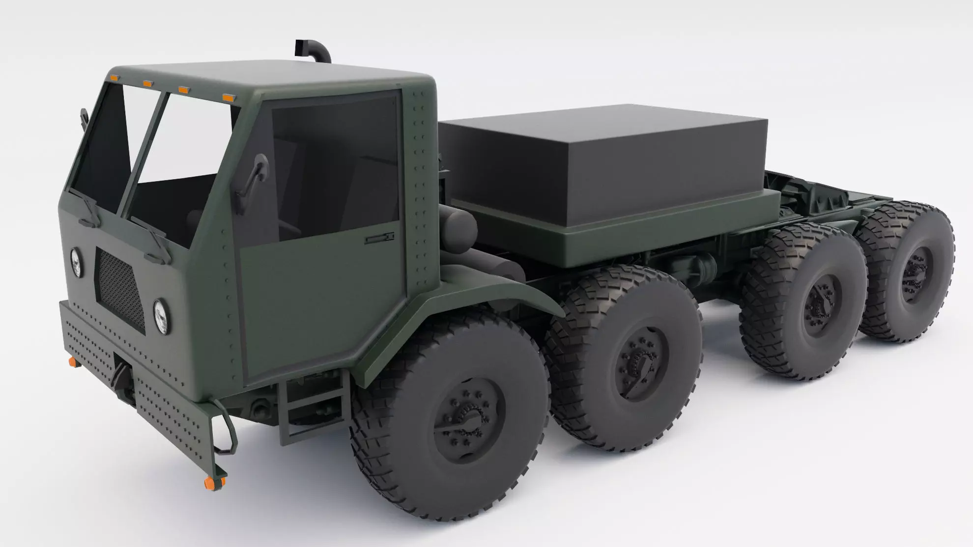 Military Truck 3D model_0