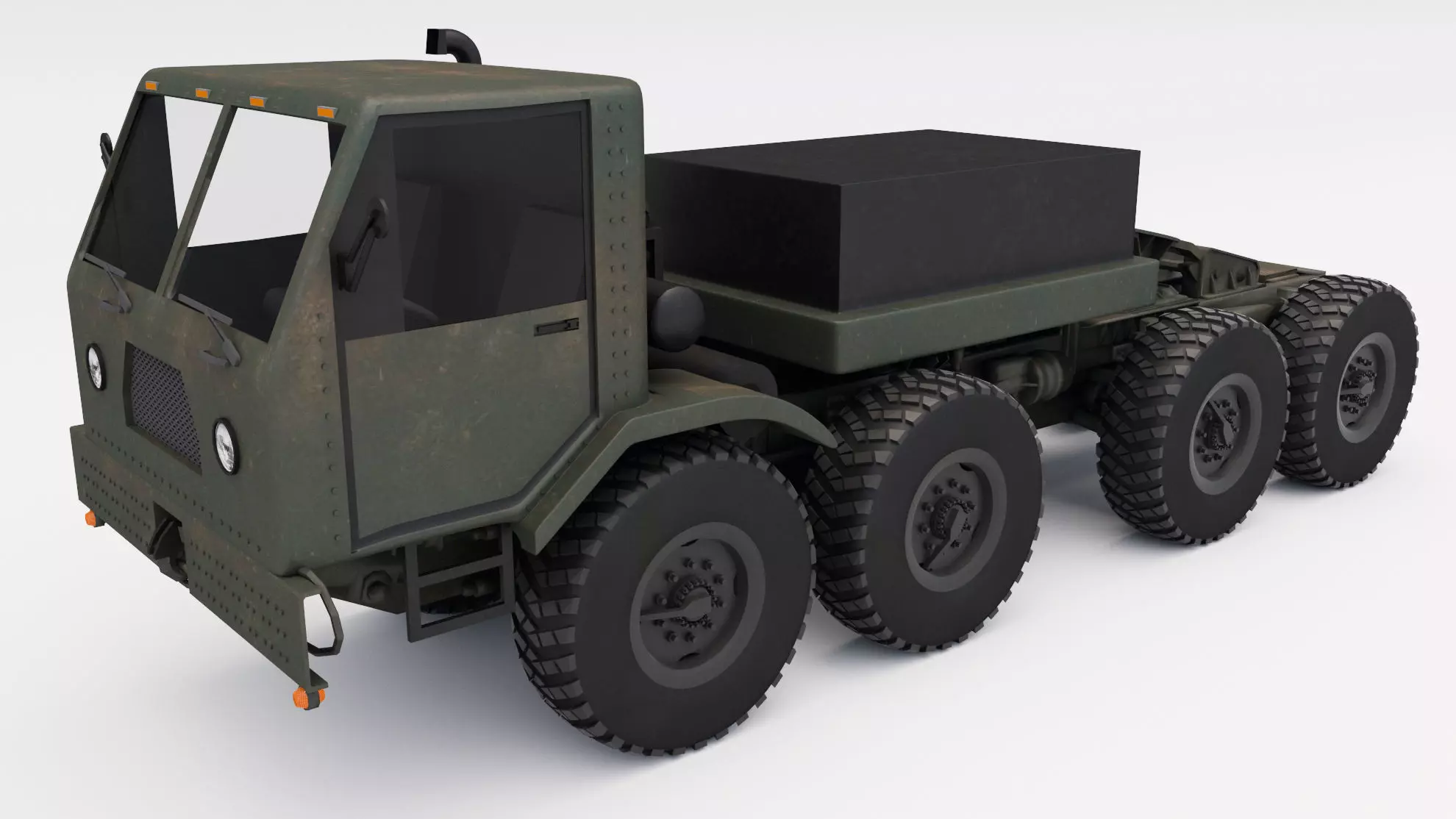 Army Truck 3D model_0