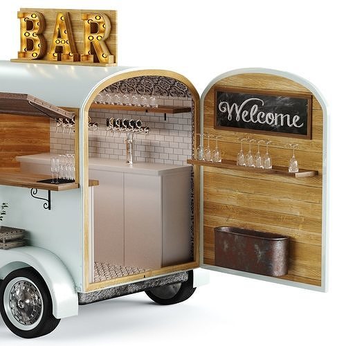 BAR truck 3D model 3