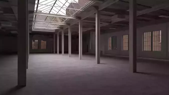 Old Factory Interior 