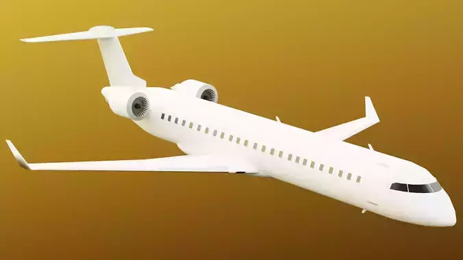Bombardier CRJ-900 3D model