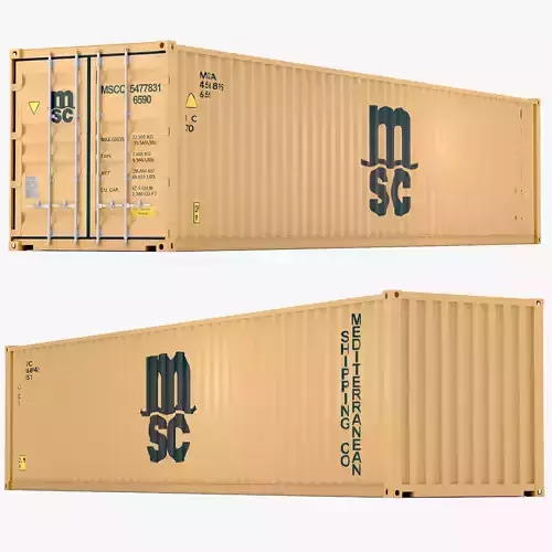 Mediterranean Shipping Company MSC Container