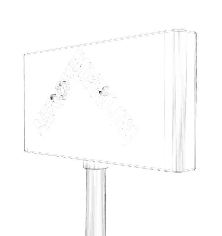 Leroy-Merlin store sign Free 3D model_1