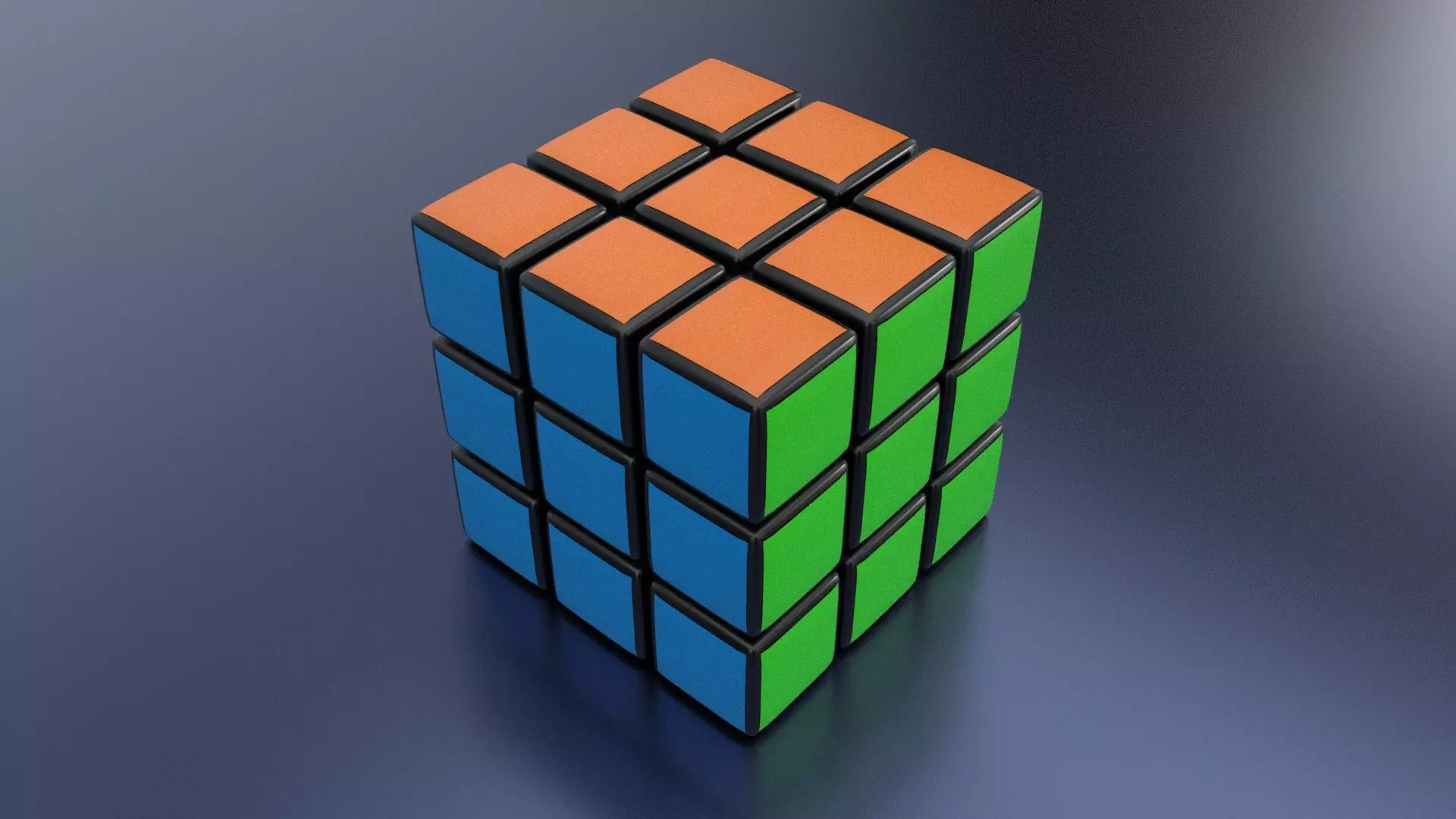 Rubiks Cube Free 3D model