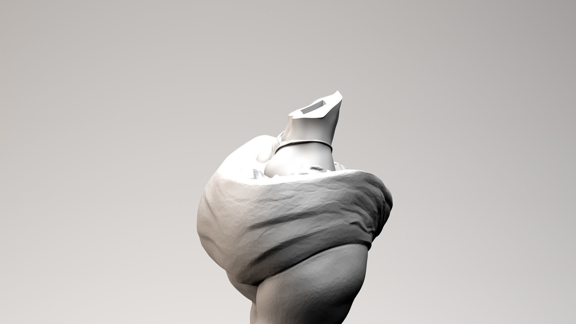 Fat to Fitness Girl 3D print model_6