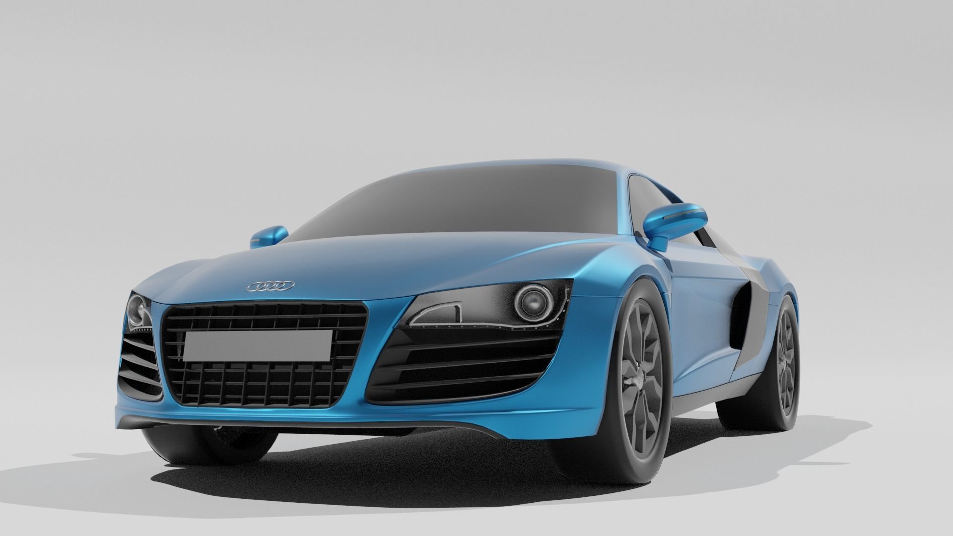 AUDI R8 3D Model Sports Car - Super Car - Hyper Car 3D model | CGTrader
