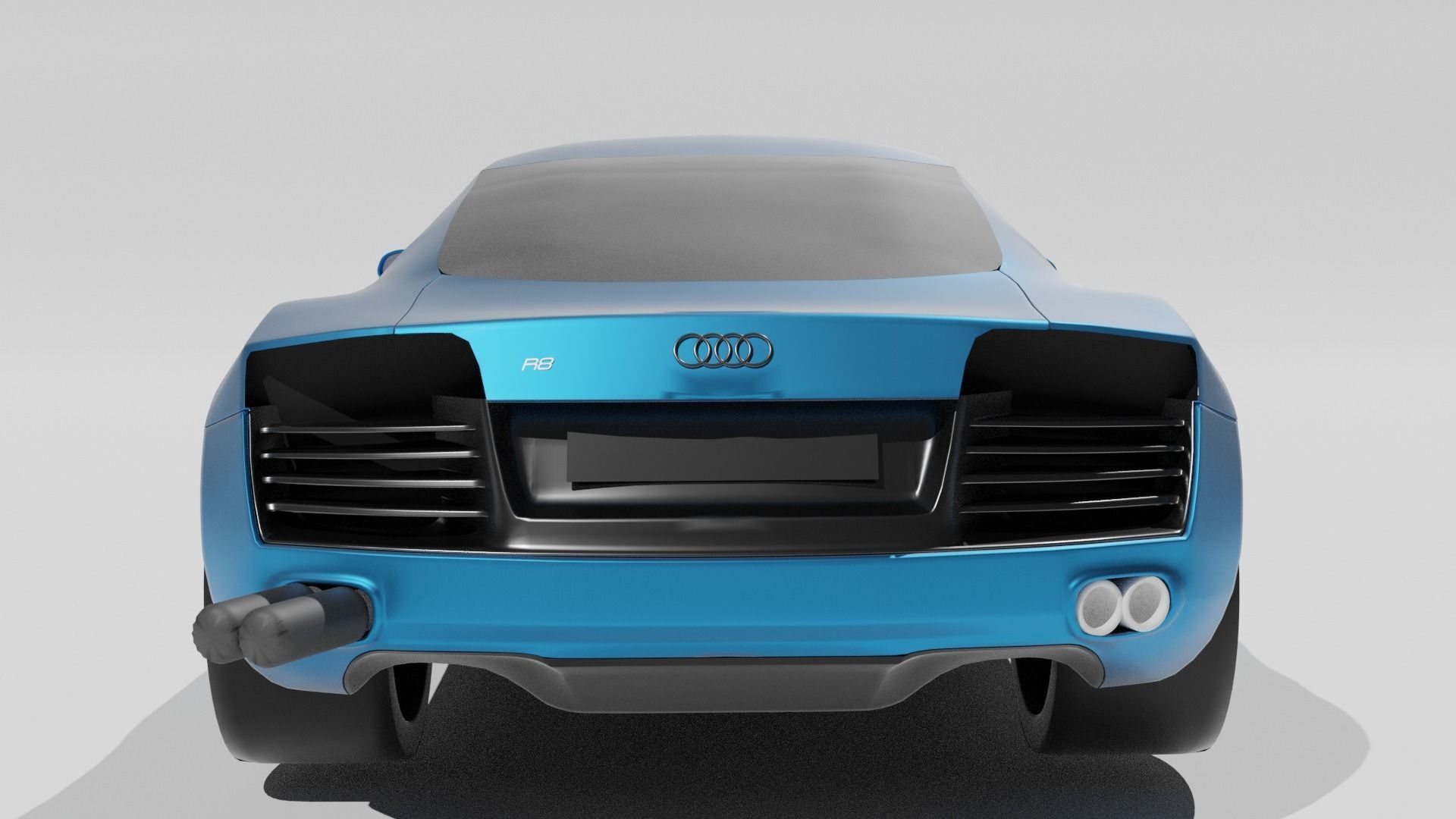 AUDI R8 3D Model Sports Car - Super Car - Hyper Car 3D model | CGTrader