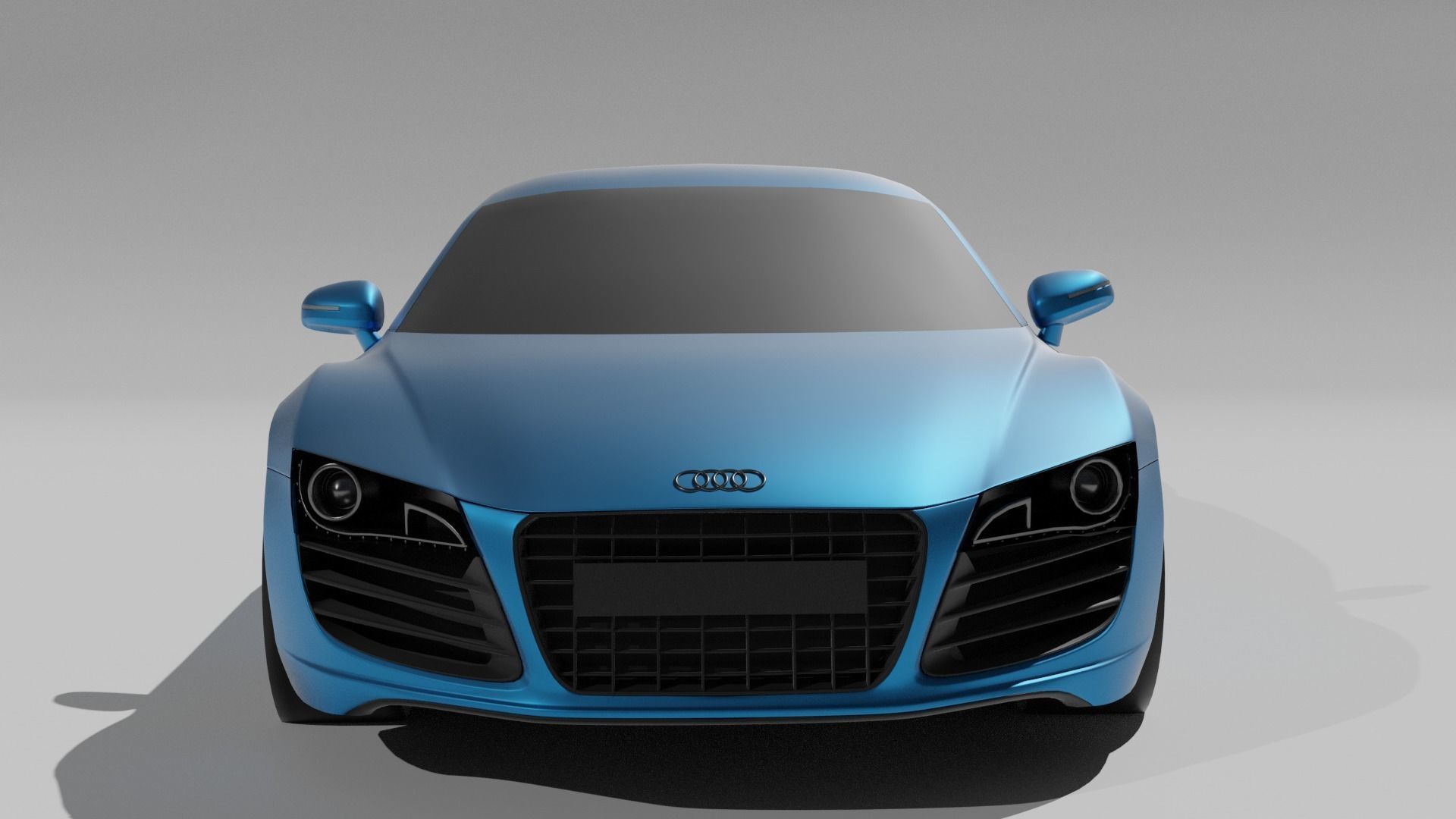 AUDI R8 3D Model Sports Car - Super Car - Hyper Car 3D model | CGTrader