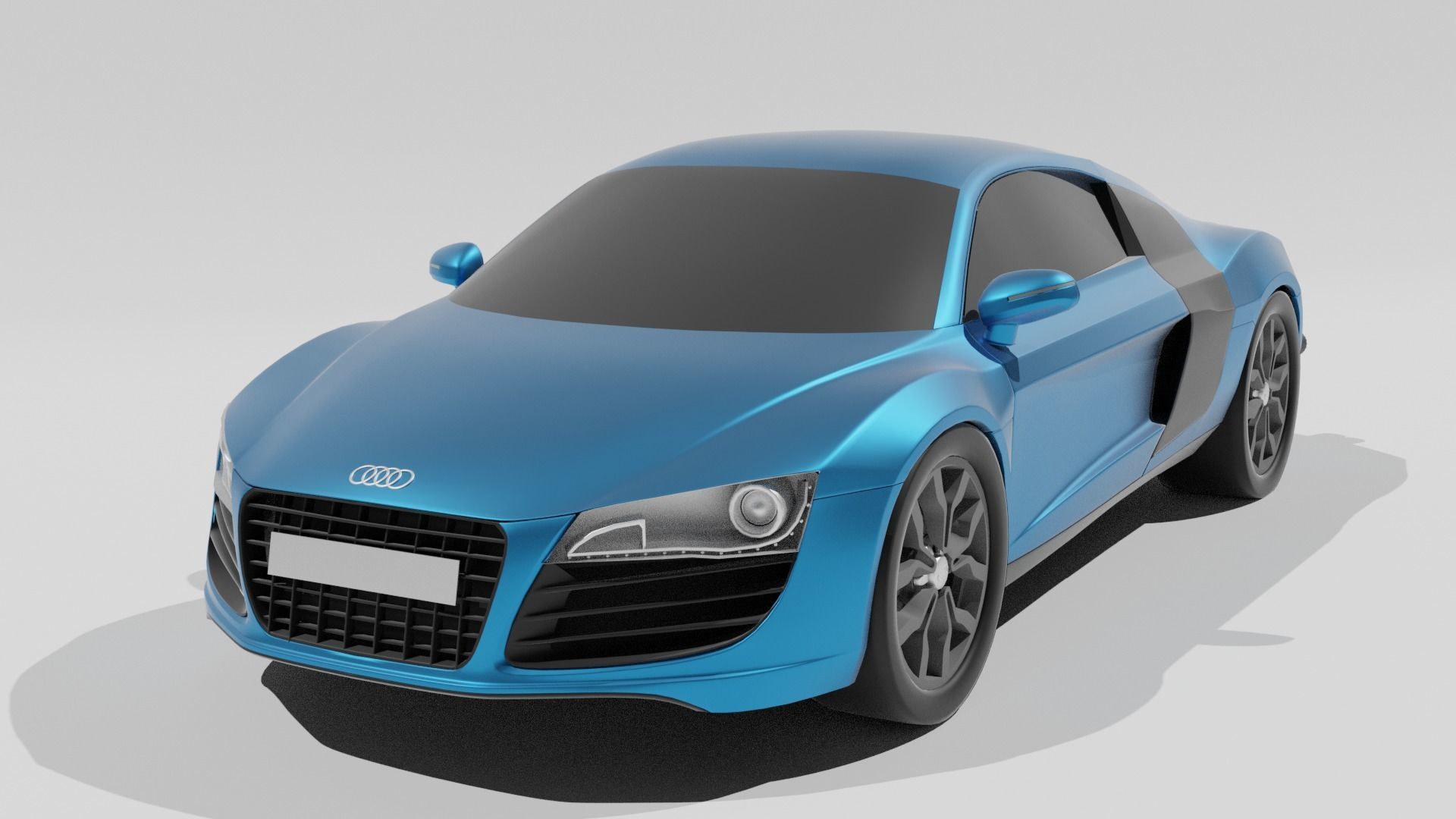 AUDI R8 3D Model Sports Car - Super Car - Hyper Car 3D model | CGTrader