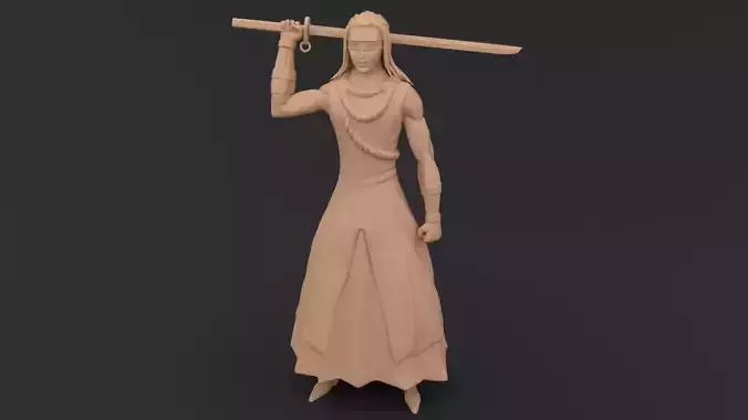Kaname Tosen - Bleach 3D Print Model