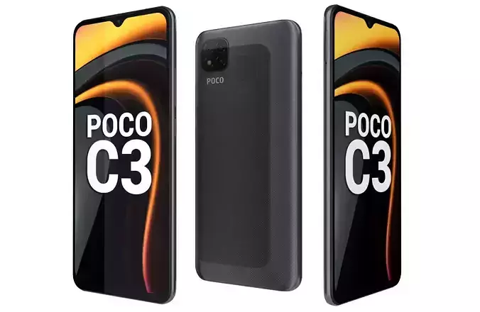 Xiaomi Poco C3 Matte Black