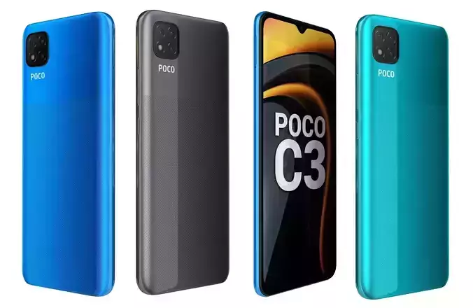 Xiaomi Poco C3 All Colors