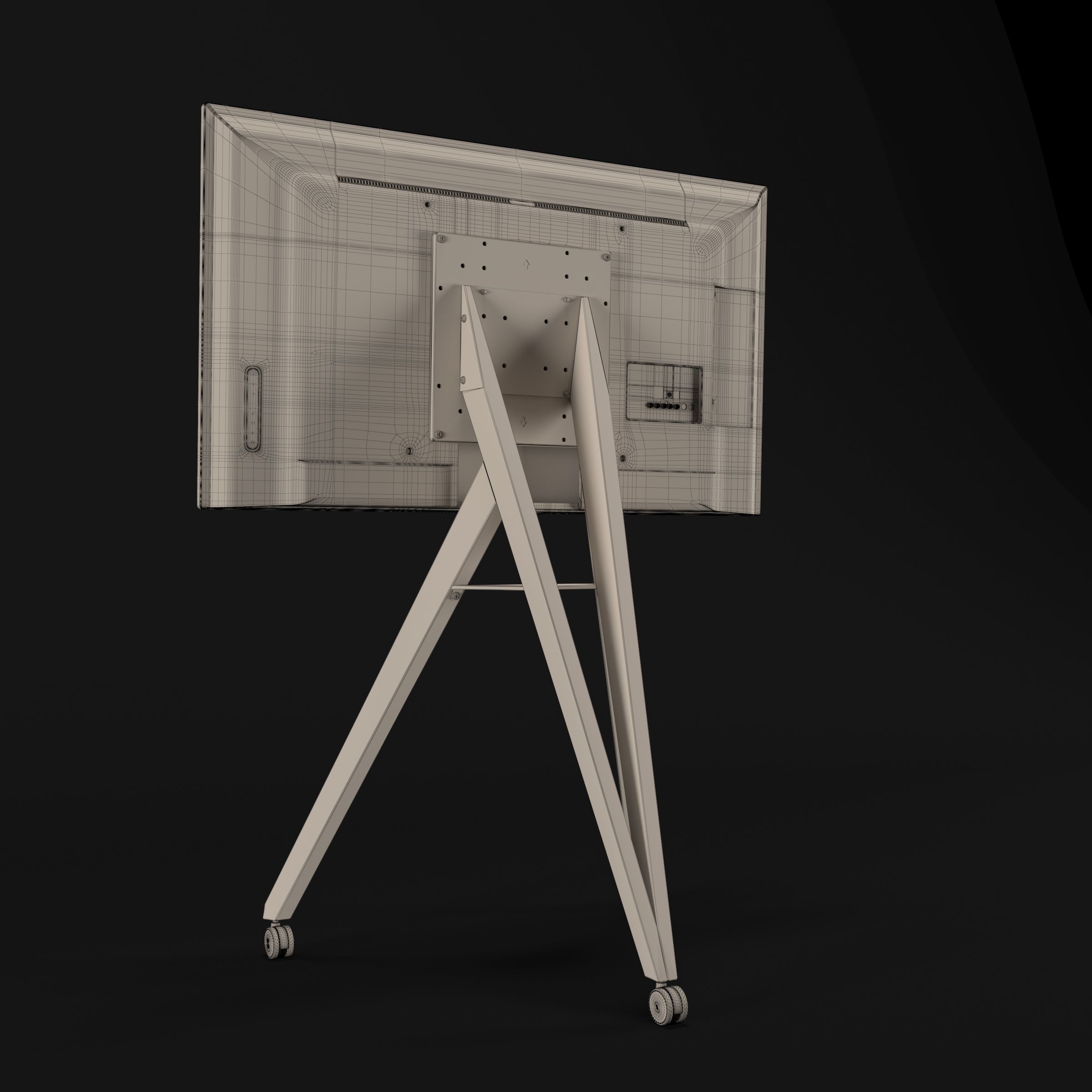 Roomours TV stand 3D model_7