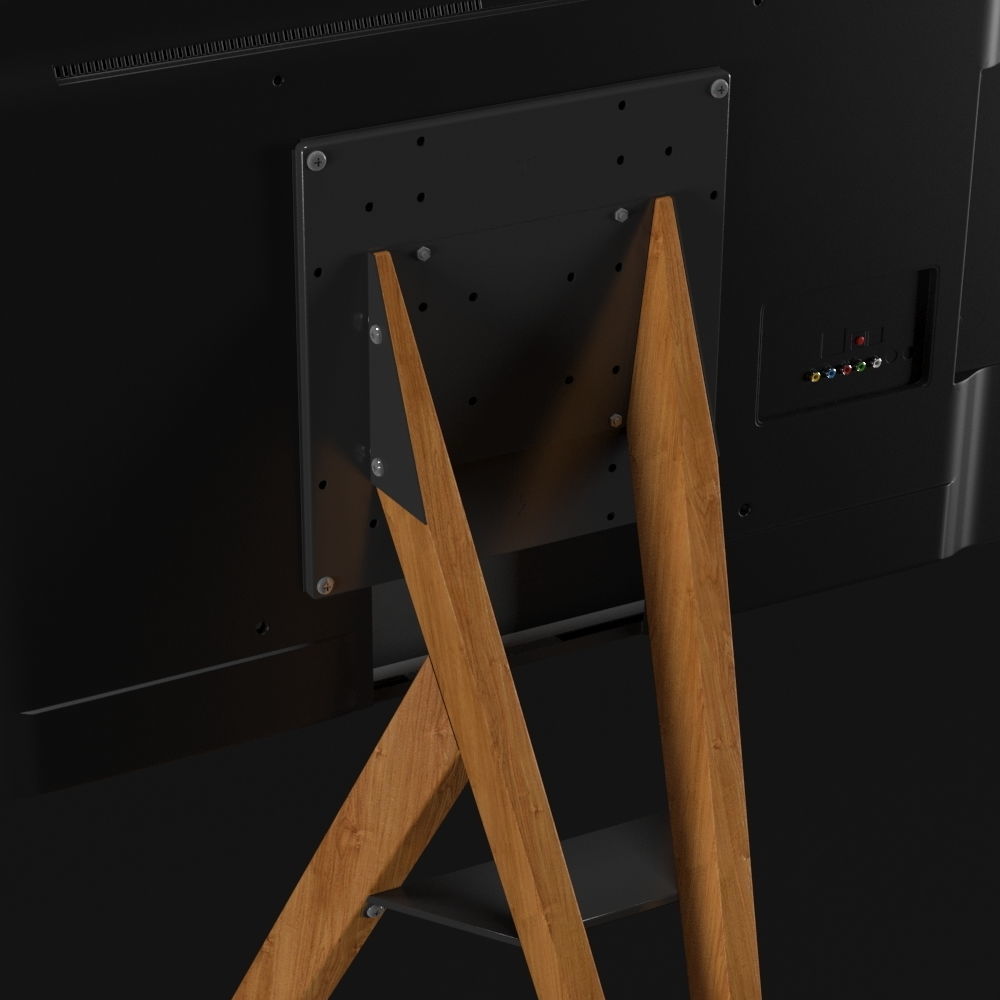 Roomours TV stand 3D model_2