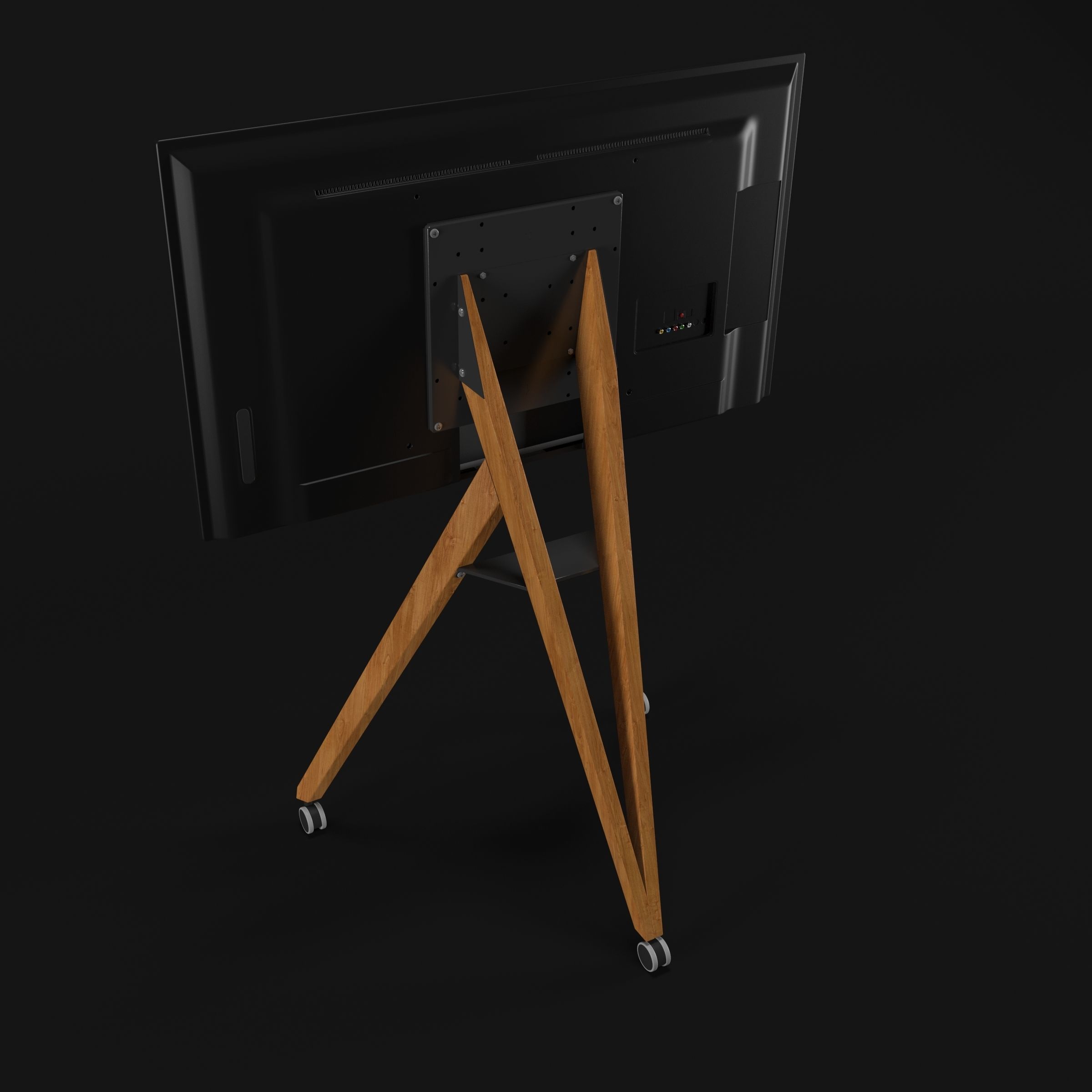 Roomours TV stand 3D model_3