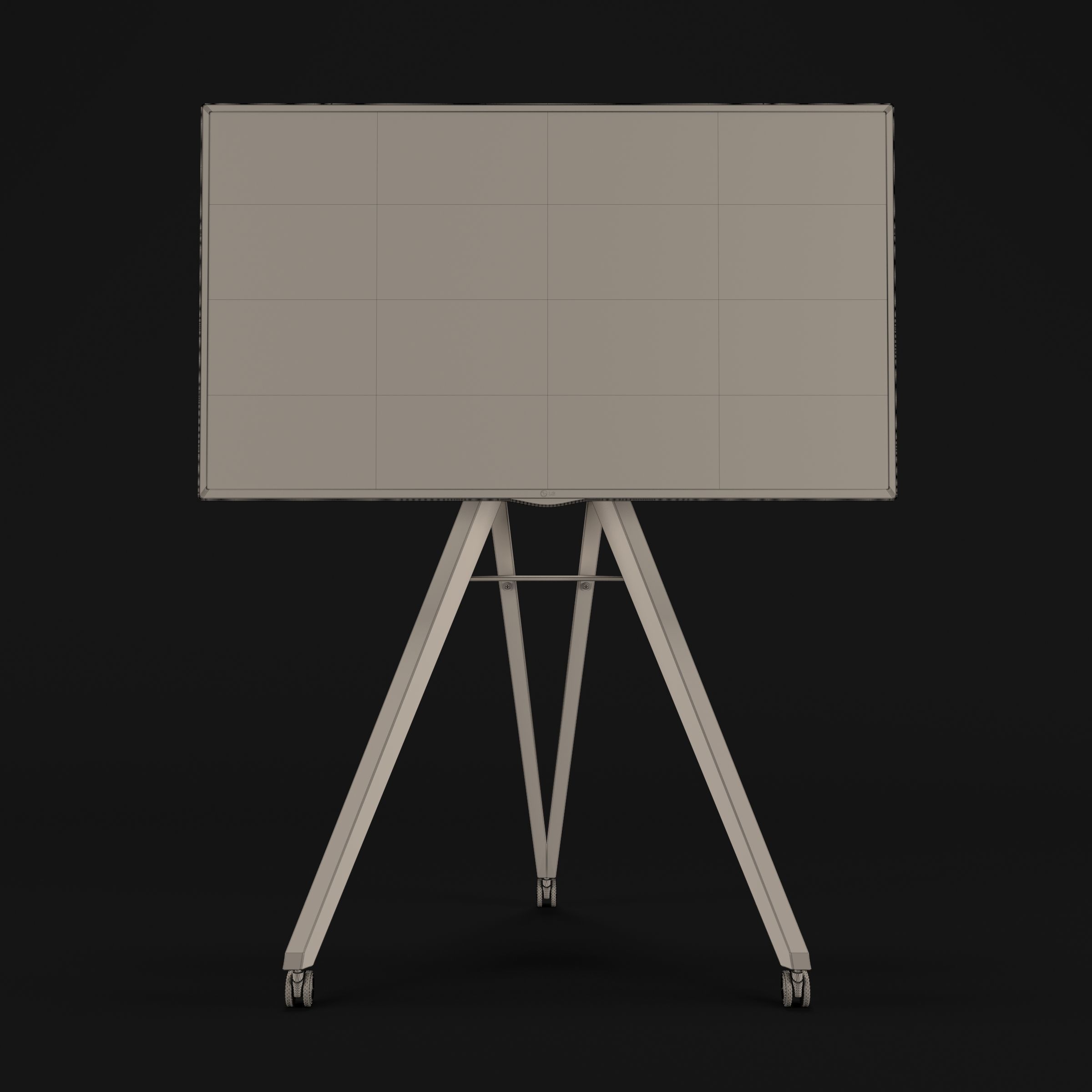 Roomours TV stand 3D model_10