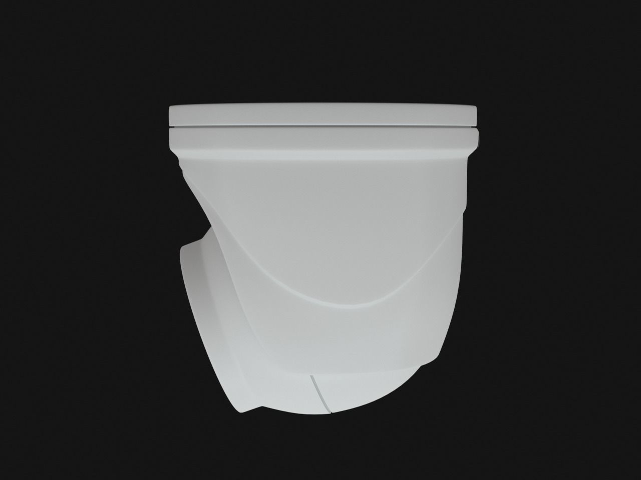 Security camera inza iz-a23 3D model_4