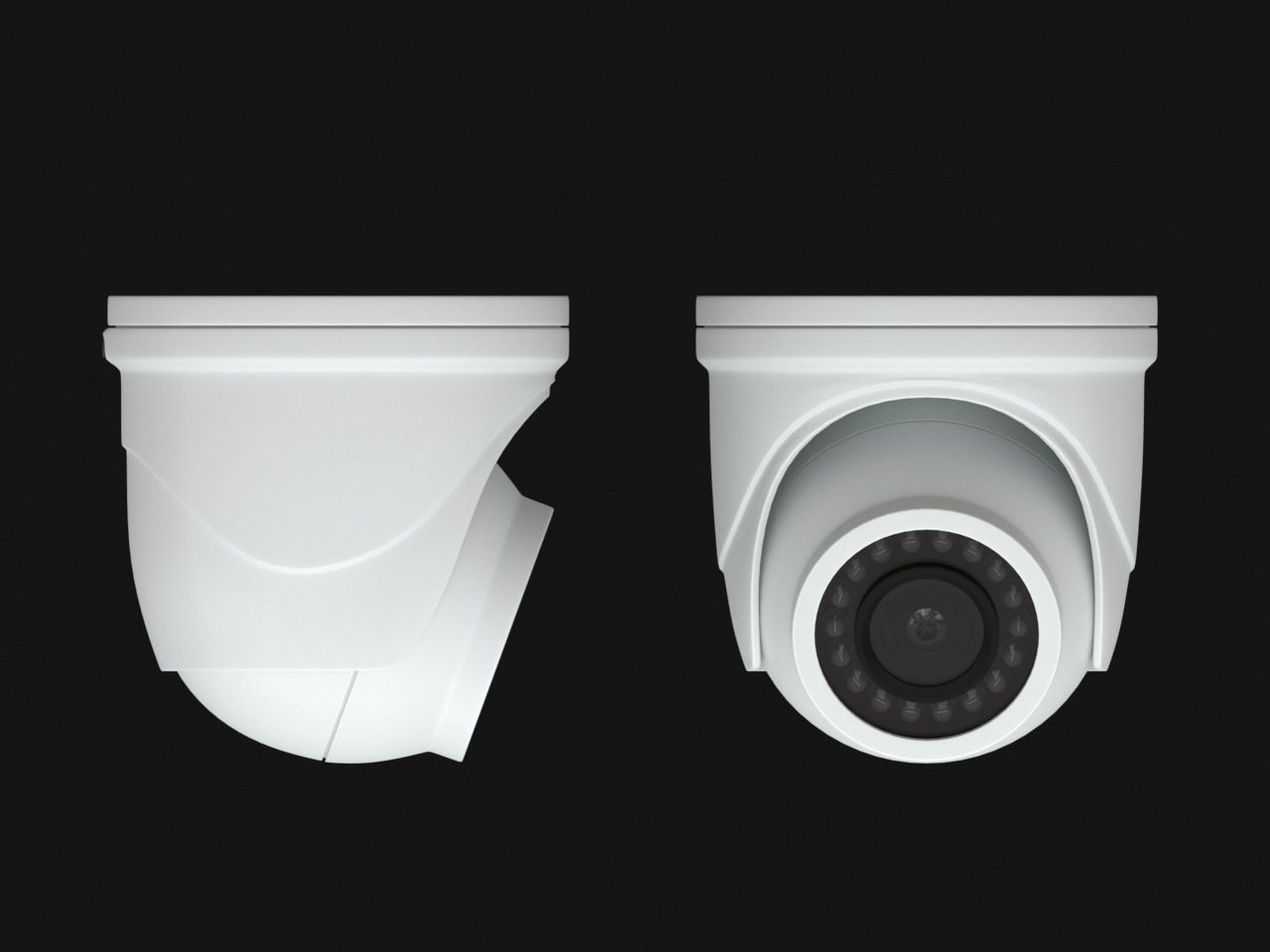 Security camera inza iz-a23 3D model_5
