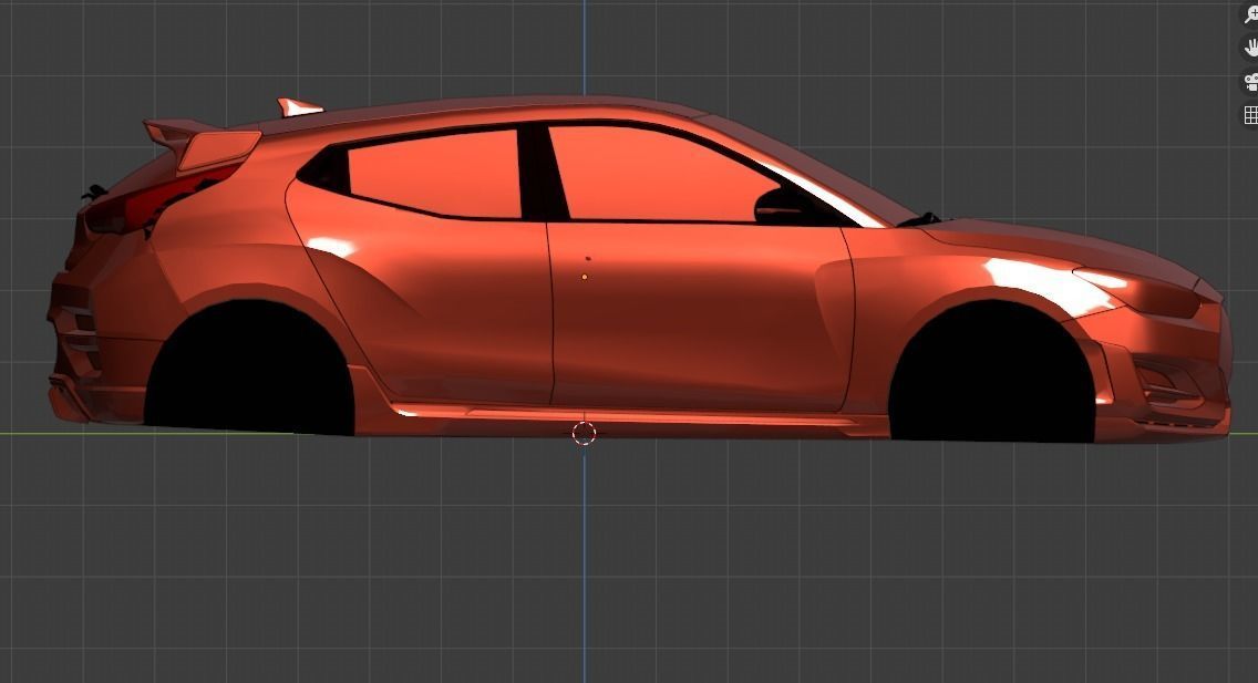 Hyundai Veloster N  2019  3D model_2
