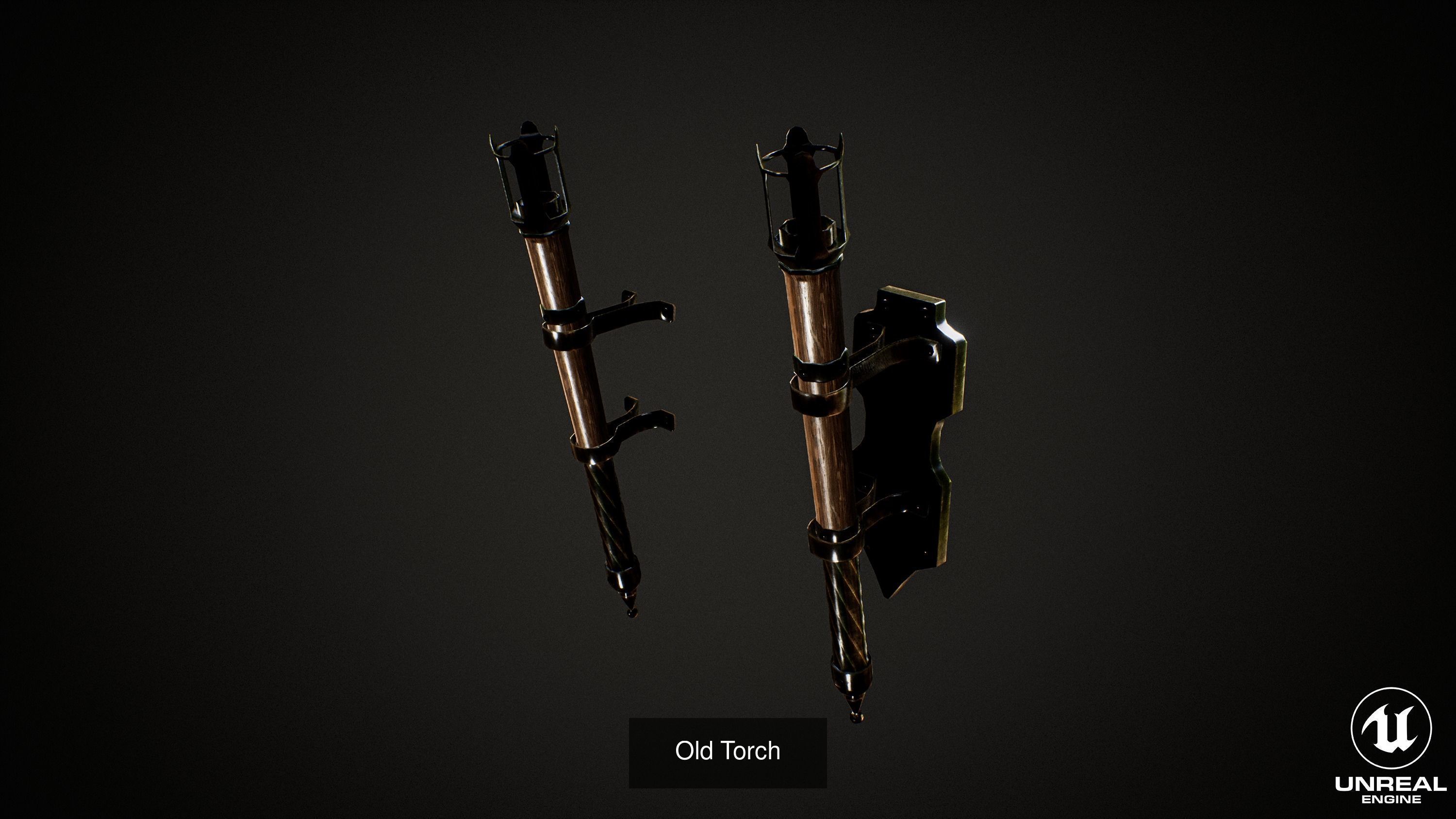 Antique Props pack 3D Model Collection_5