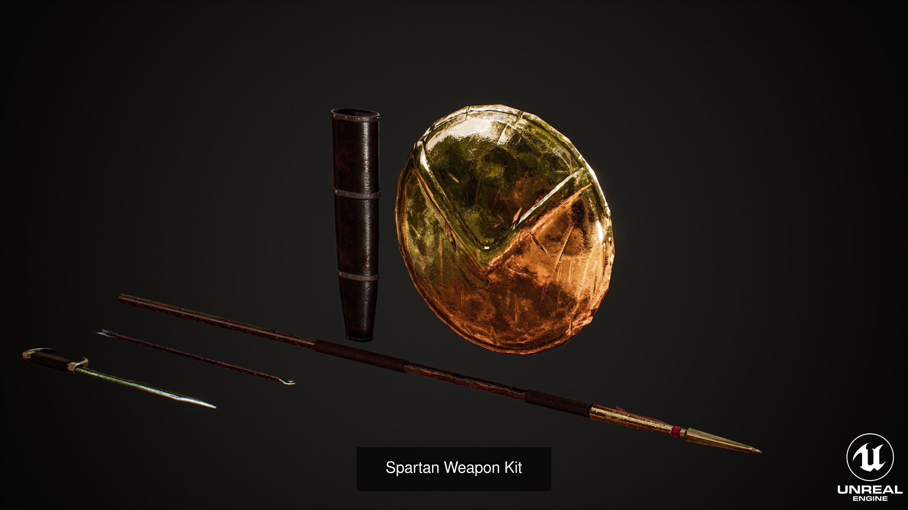 Antique Props pack 3D Model Collection_3