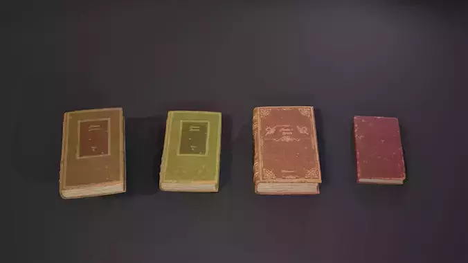 Books Game-Ready three old