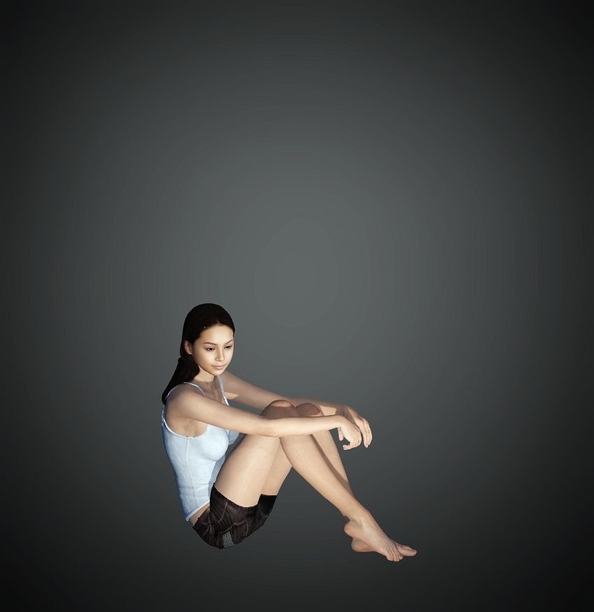 Unity Digital Human HS006 Free 3D model_8