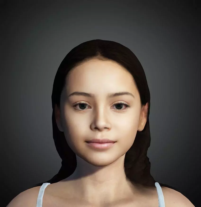 Unity Digital Human HS006 Free 3D model_0