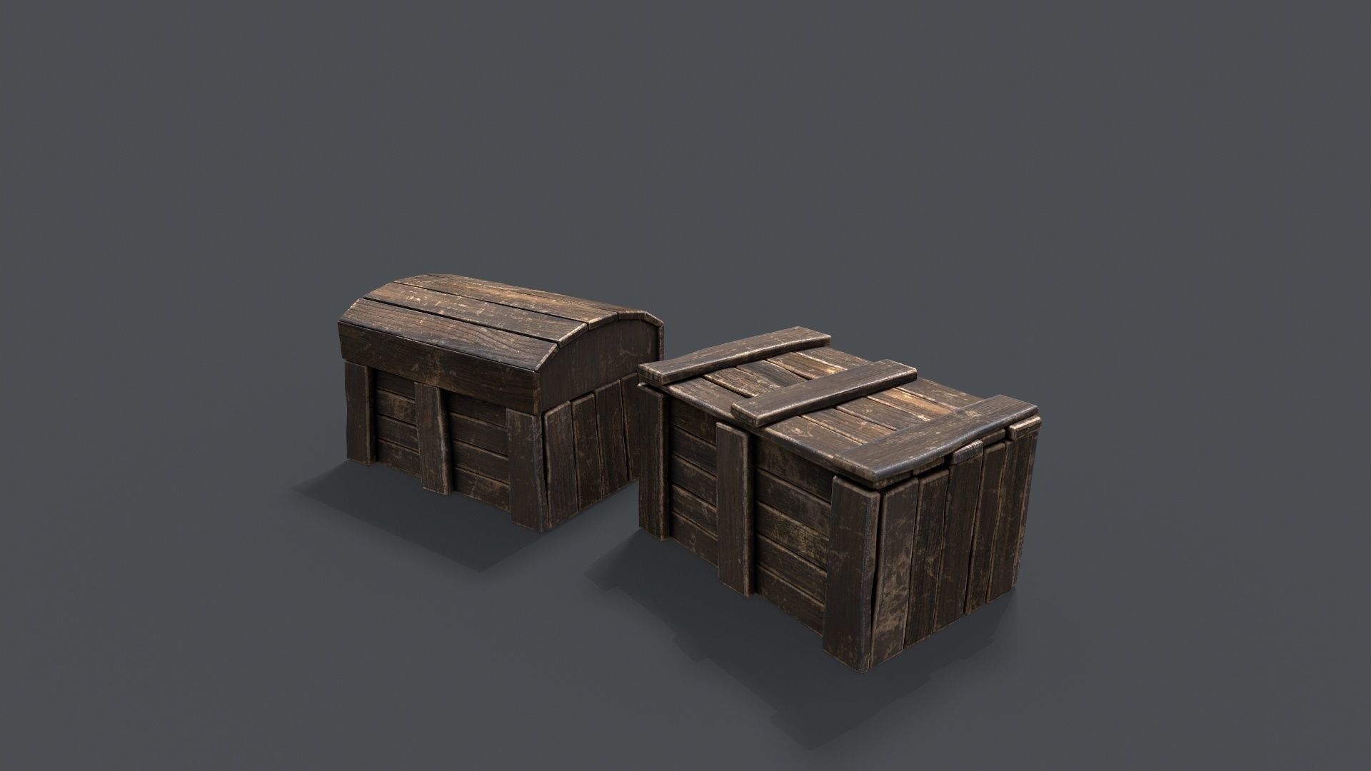 storage chest 3D model_6