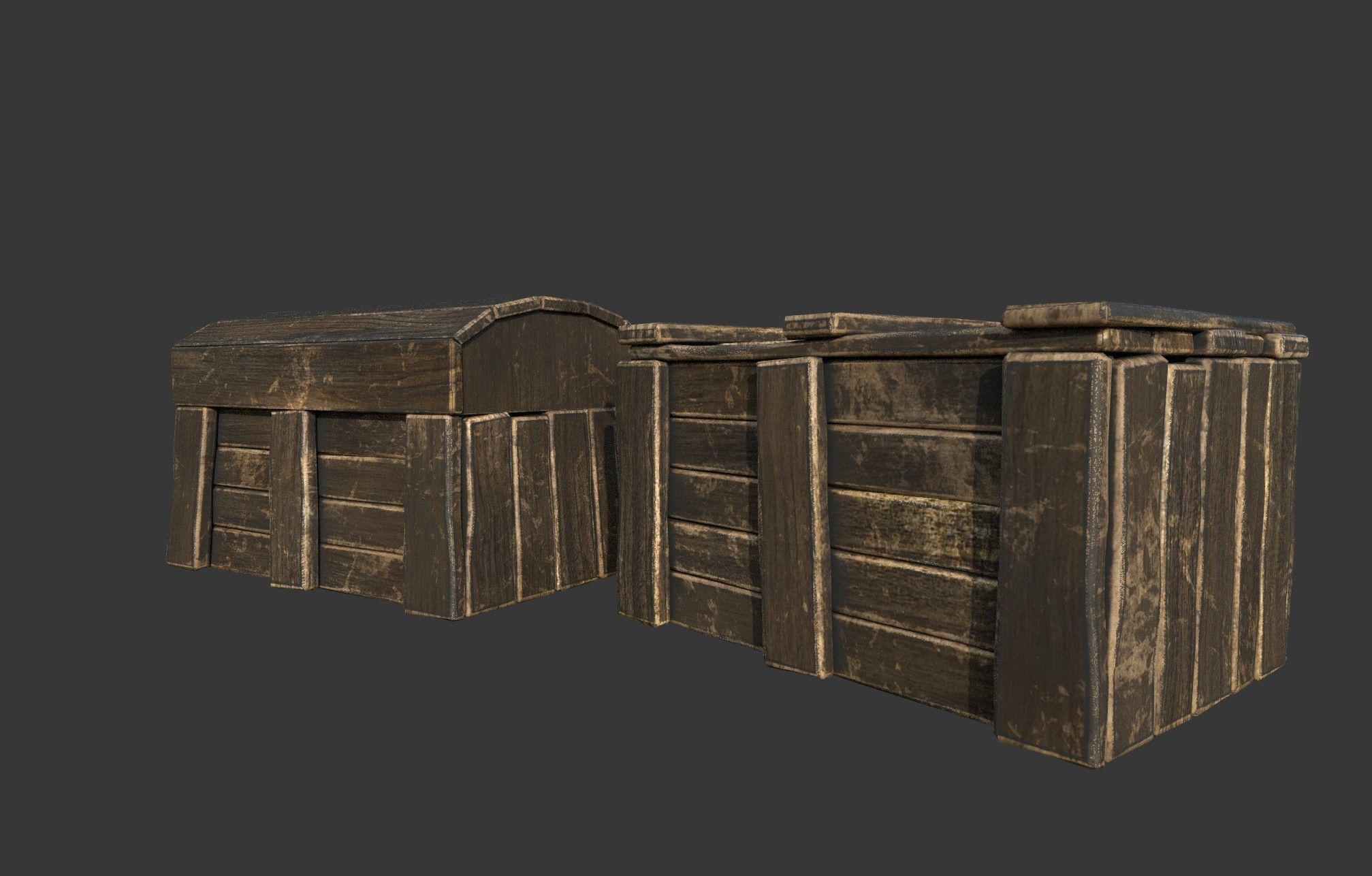 storage chest 3D model_11