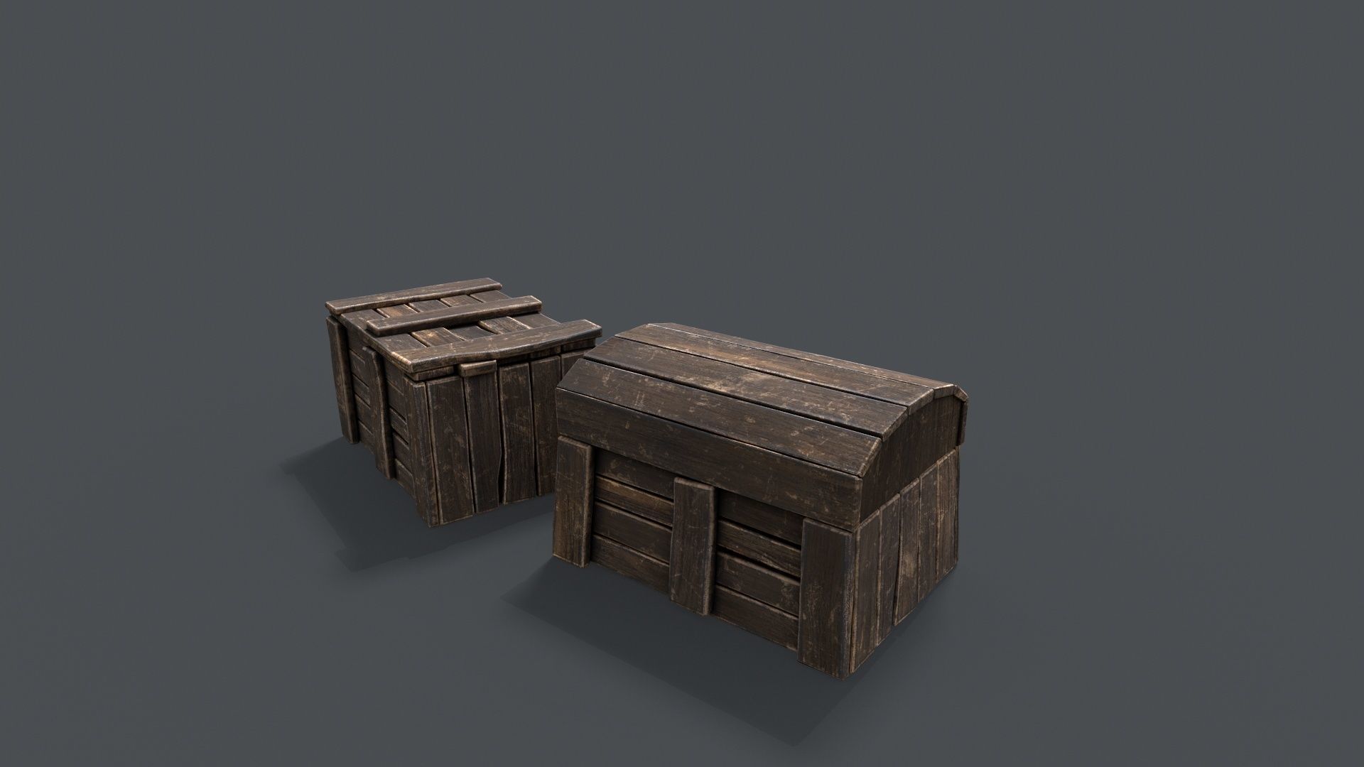 storage chest 3D model_7