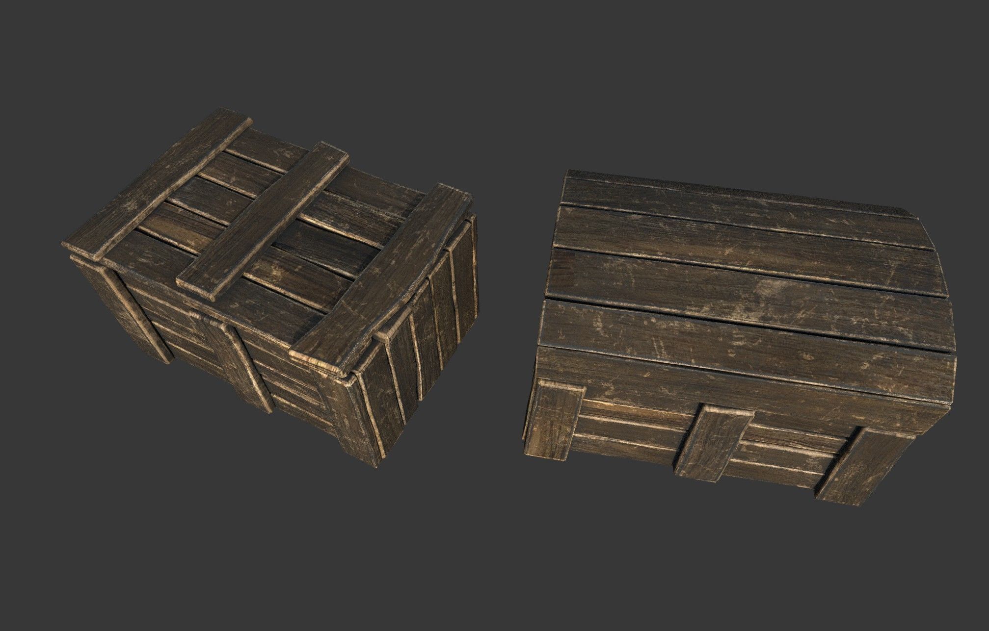 storage chest 3D model_9