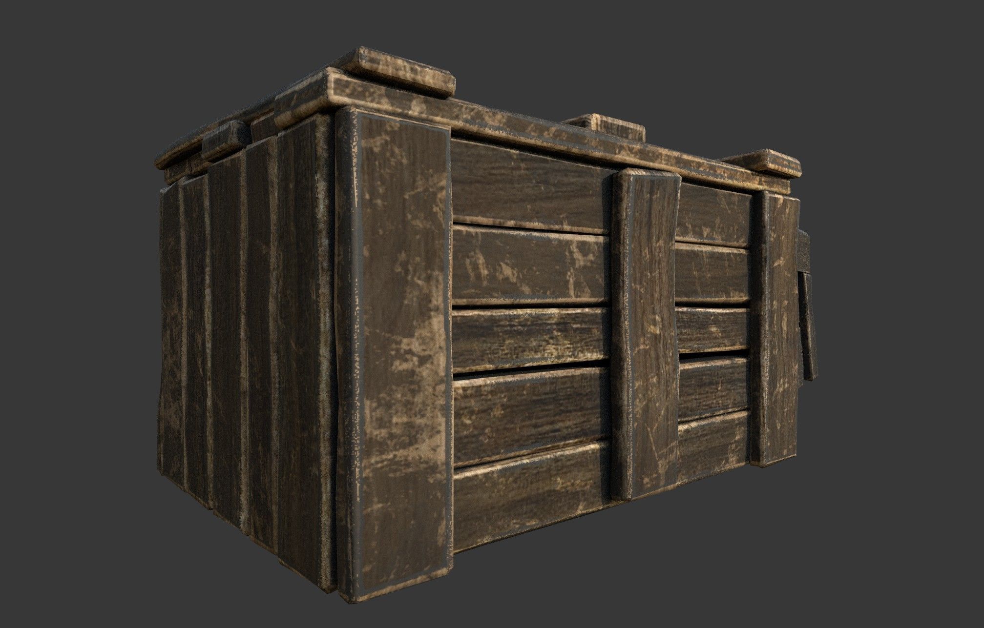 storage chest 3D model_10