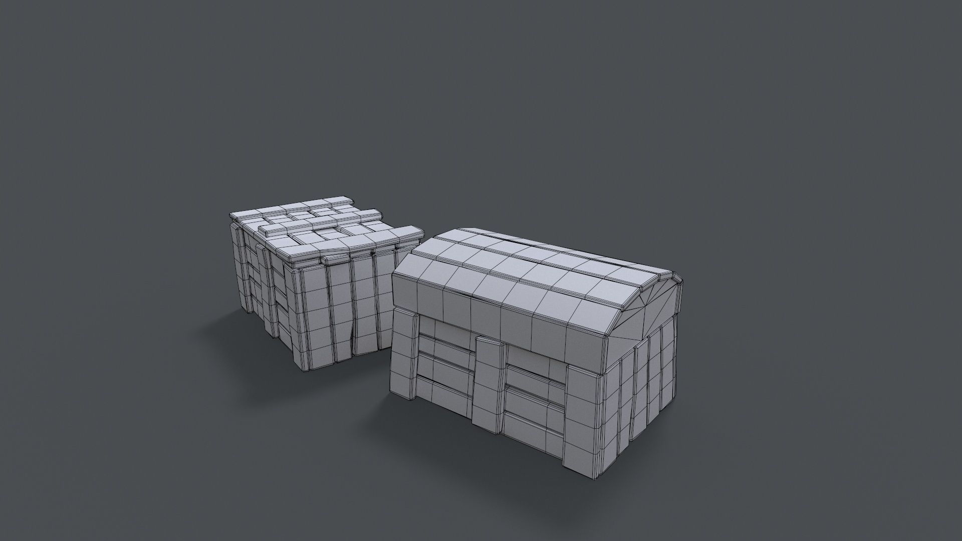 storage chest 3D model_5
